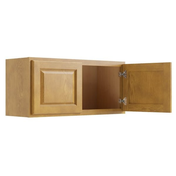 CNC CABINETRY Country Oak Wall Cabinet 24w X 15h
