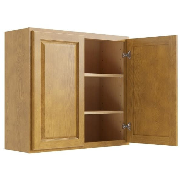 CNC CABINETRY Country Oak Wall Cabinet 24w X 24h