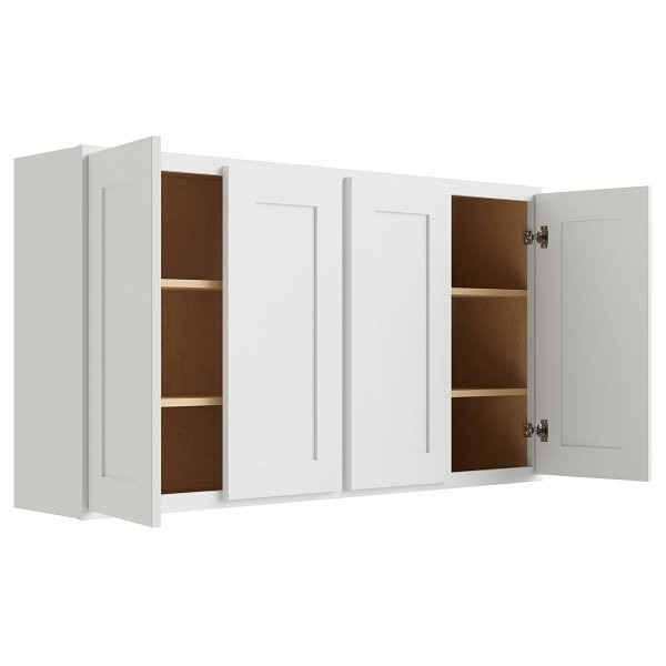 CNC CABINETRY Luxor White Wall Cabinet 48w X 24h