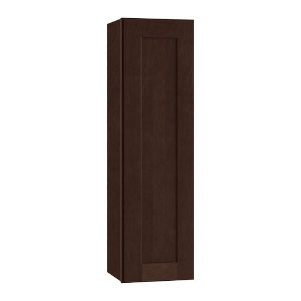 Newport 15 In. W X 12 In. D X 36 In. H Assembled Plywood Wall Kitchen Cabinet In Manganite With Soft Close