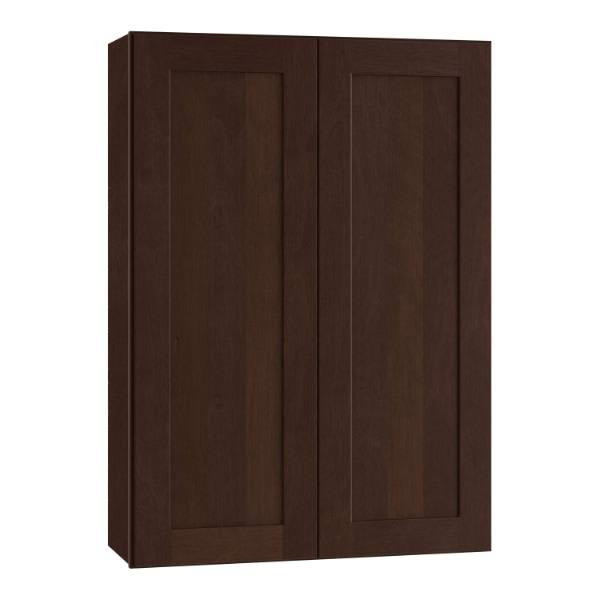 Newport 30 In. W X 12 In. D X 42 In. H Assembled Plywood Wall Kitchen Cabinet In Manganite With Soft Close