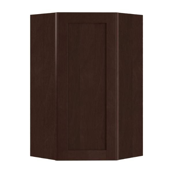 Newport 20 In. W X 12 In. D X 36 In. H Assembled Plywood Diagonal Wall Kitchen Cabinet In Manganite With Soft Close
