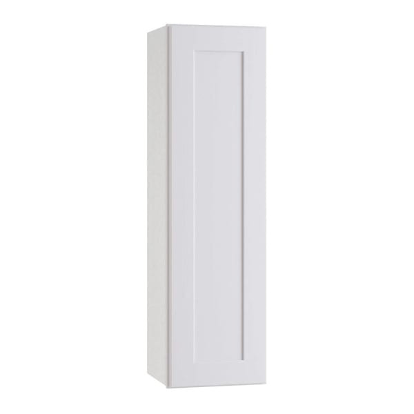 Newport 15 In. W X 12 In. D X 42 In. H Assembled Plywood Wall Kitchen Cabinet In Pacific White With Soft Close