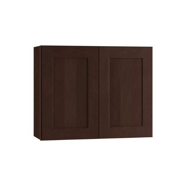 Newport 30 In. W X 12 In. D X 30 In. H Assembled Plywood Wall Kitchen Cabinet In Manganite With Soft Close