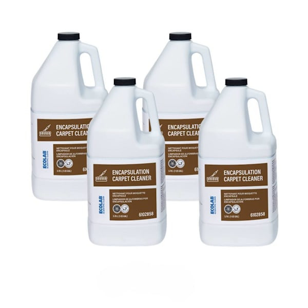 Ecolab Encapsulation Carpet Cleaner 1 Gal., Case Of 4