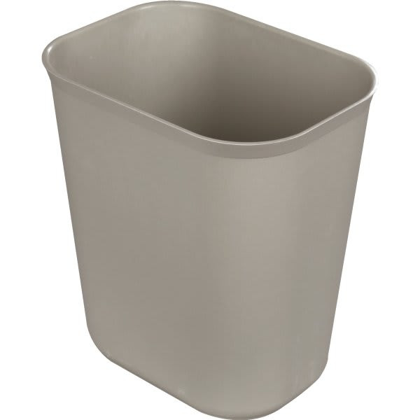 Rubbermaid Commercial 3.5 Gal. Fire-Resistant Trash Can, Beige