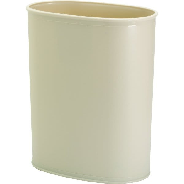 Hapco Design Line 13 Quart Plastic Trash Can, Sand