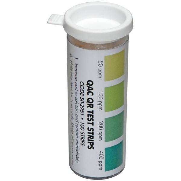 Qac Qr Test Strips, Package Of 100