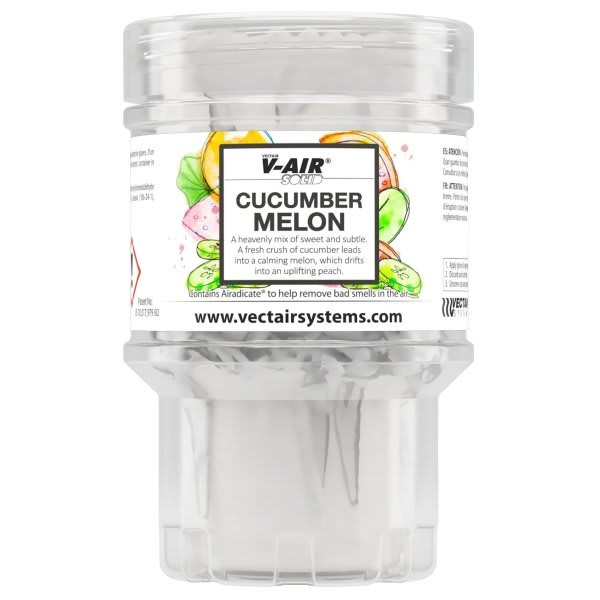 Vectair V-Air Solid Multi-Phasing Refill Cucumber Melon Case Of 6