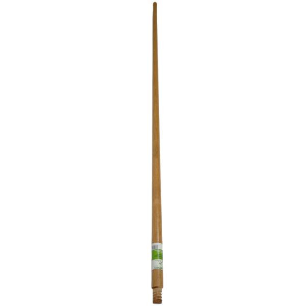 ABCO Wood Handle, Clear, Threaded