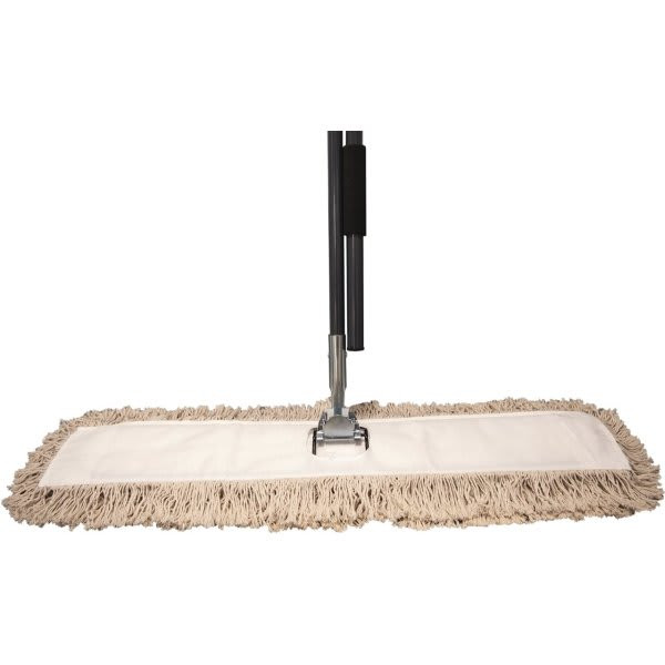 Renown Natural Cut End Dust Mop Kit W/ Click-N-Go Handle