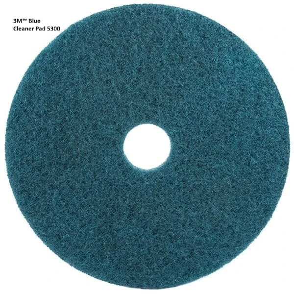 3M 5300 Pad, Blue Clear, 20", 7910-01-513-2681