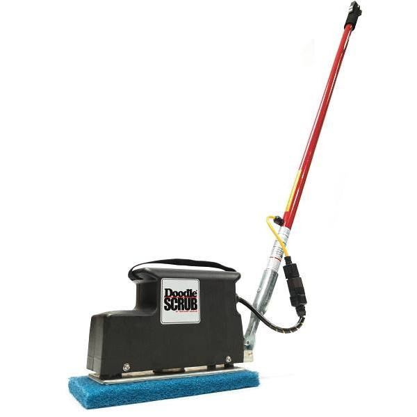 Square Scrub 4 In. X 10 In. Doodle Scrub Floor Prep Machine