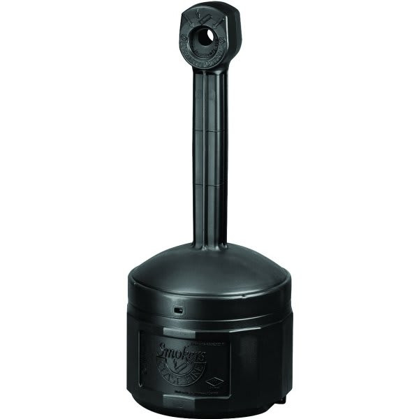 Justrite Original Cease-Fire Cigarette Butt Receptacle 4 Gallon