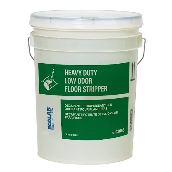 Ecolab Heavy Duty Low Odor Floor Stripper 5 Gal.