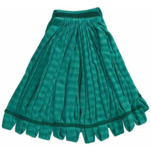 Rubbermaid Commercial Large Microfiber Tube Wet String Mop Head W/ 1 In. Head Band