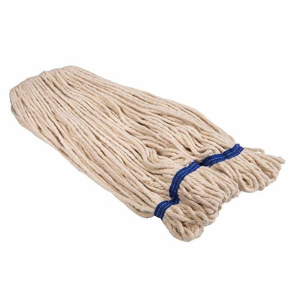 Renown 1" Headband 24 Oz. White Blend Looped String Mop (2-Pack)
