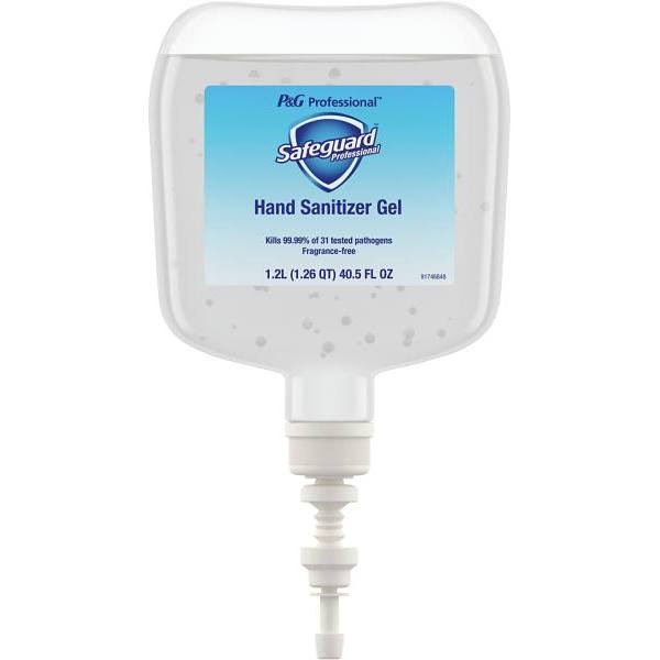 Safeguard Antibacterial Hand Sanitizer Gel Dispenser Case Of 4