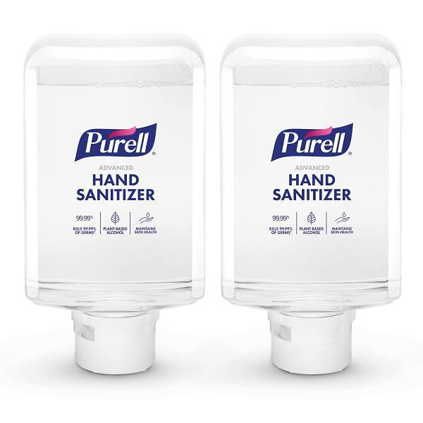 PURELL Es10 Automatic Advanced Hand Sanitizer Foam, 1200 Ml, Refill Case Of 2