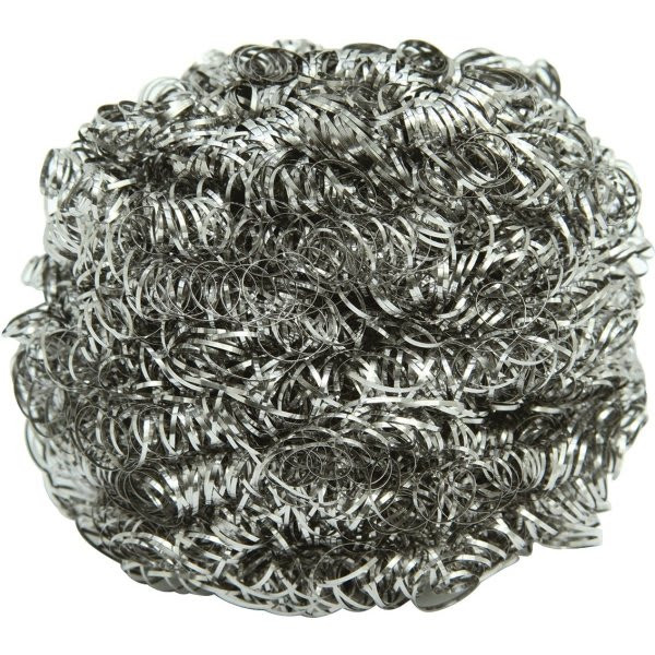O-Cedar Maxiscour Stainless Steel Scrub Sponge, Package Of 12