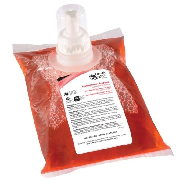 Health Guard 1000 Ml Foaming Luxury Hand Soap Case Of 6