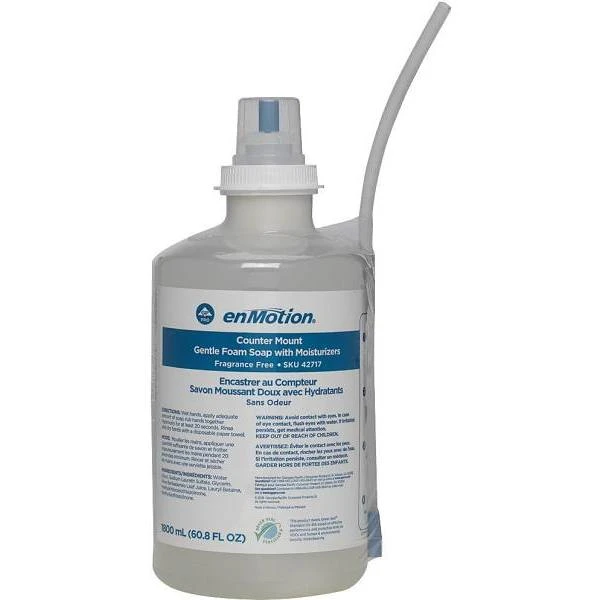 Enmotion Moisturizing Foam Soap Refill, Fragrance Free , Case Of 2