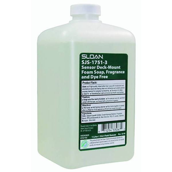 Sloan 1000ml Sensor Deck Mount Foam Hand Soap