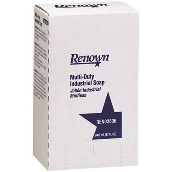 Renown Multi-Duty Industrial Gel Hand Soap Refill For PRO Tdx Dispensers, 2000 Ml, Citrus Scent, Case Of 4