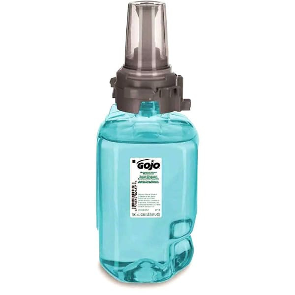 Gojo Botanical Foam Handwash, Botanical Fragrance, 700 mL Hand Soap Refill For Gojo Adx-7 Push-Style Dispenser Case Of 4