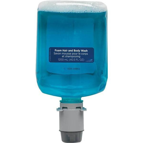 Pacific Blue Ultra Manual Foam Hair And Body Wash Dispenser Refill, Case Of 4