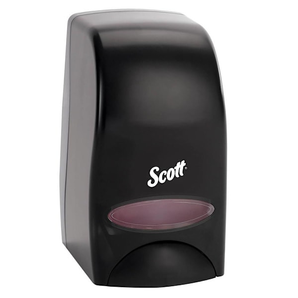 Scott Essential Black Manual Skin Care Dispenser, 1 L. Capacity