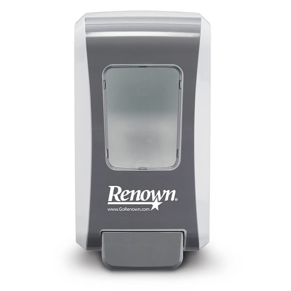 Renown Fmx-20 Manual Hand Soap Dispenser For Renown 2000 mL Fmx-20 Refills, White