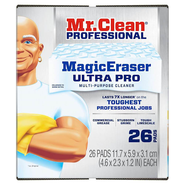 Mr. Clean Magic Eraser Ultra PRO Multi-Purpose Cleaner Sponge Case Of 26
