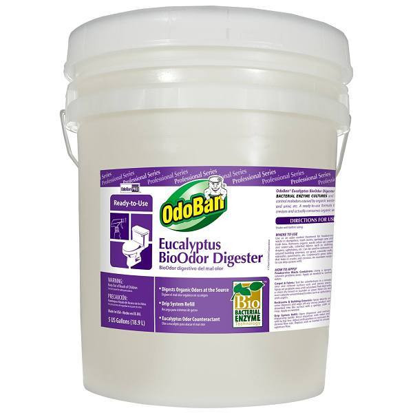 Odoban 5 Gallon Bio-Odor Digester, Eucalyptus