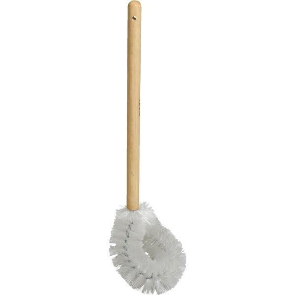 Curved Bowl Brush White Bristles