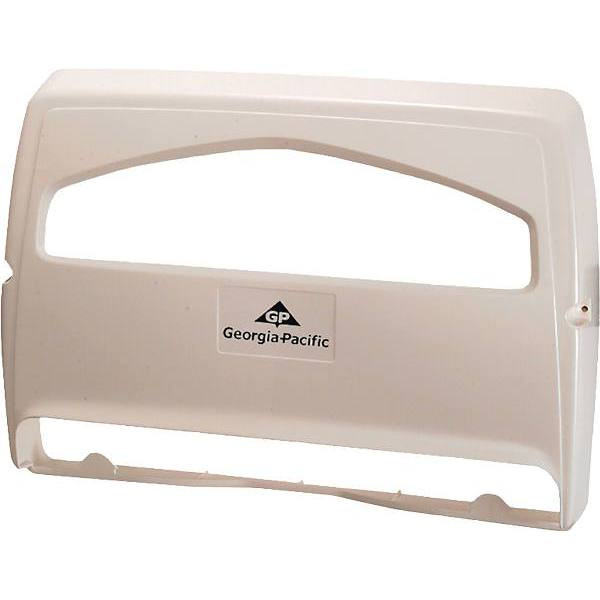 Safe-T-Gard 1/2 In. Fold Seat Cover Dispenser (White)