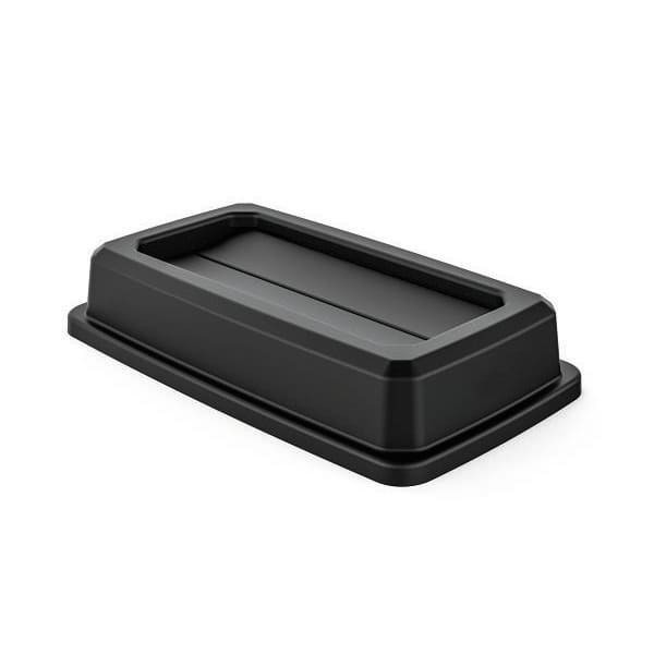 Suncast Commerical Double Flip Lid For 23 Gallon Slim Line Trash Can