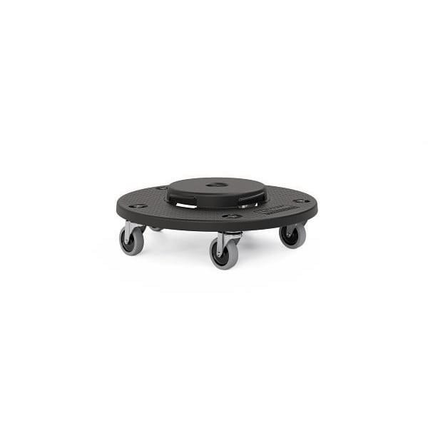 Suncast Commercial Universal Trash Dolly, Black