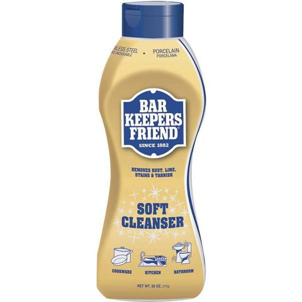 Bar Keepers Friend 26 Oz., Soft Cleanser, Squeeze Bottle Citrus, Case Of 6