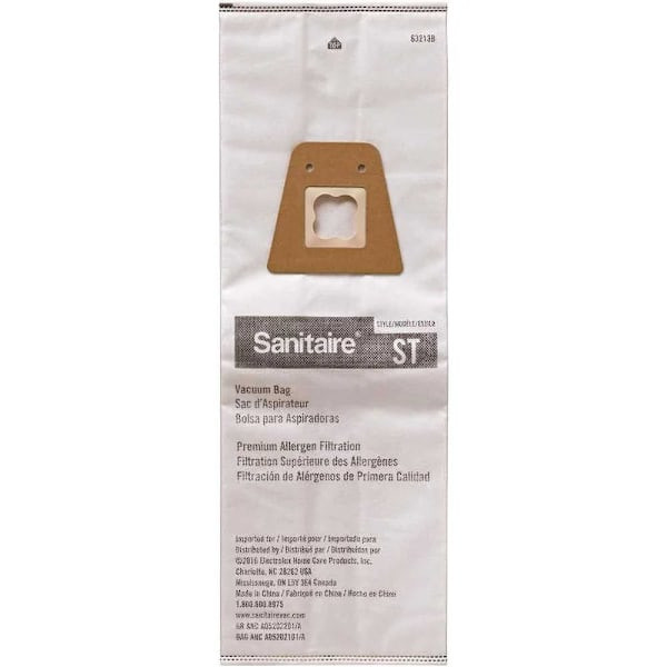 Sanitaire St Synthetic Premium Allergen Bag, Package Of 5