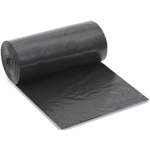 Renown Can Liner, 20-30 Gal., 0.45 Mil, Low-Density, Black, 30" X 36", Case Of 250 287708
