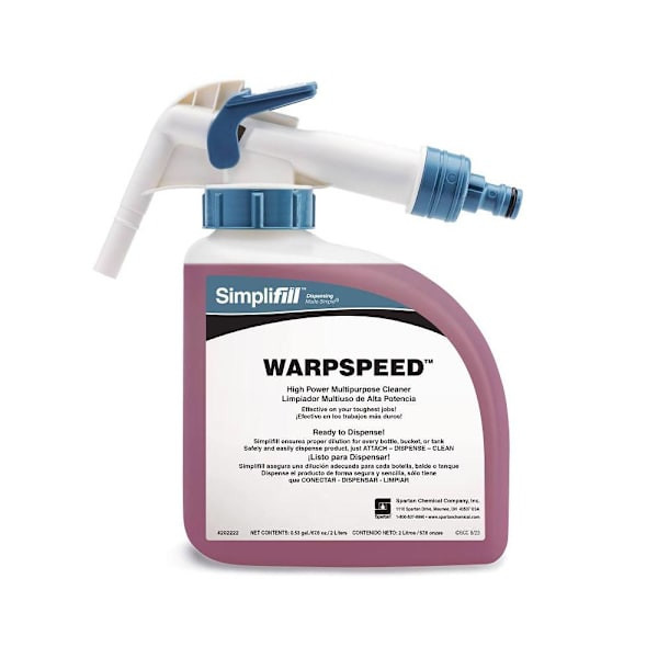 Spartan Simplifill Warpspeed, Case Of 2