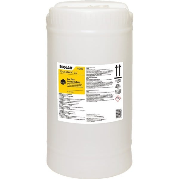 Ecolab Aquanomic 2.0 Low Temp Laundry Destainer 15 Gallon