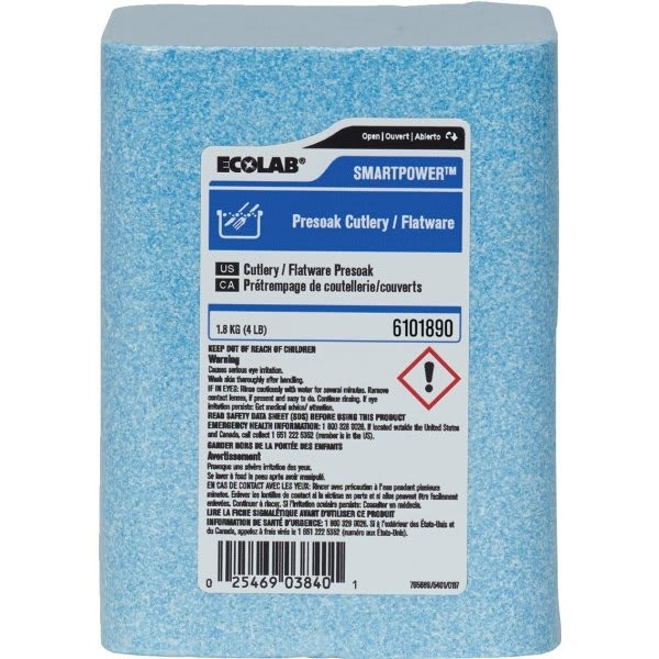 Ecolab Smartpower Presoak 4lb, Case Of 3