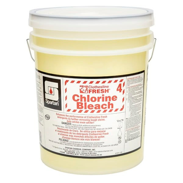 Spartan Clothesline Fresh, Chlorine Bleach 4, 5 Gal