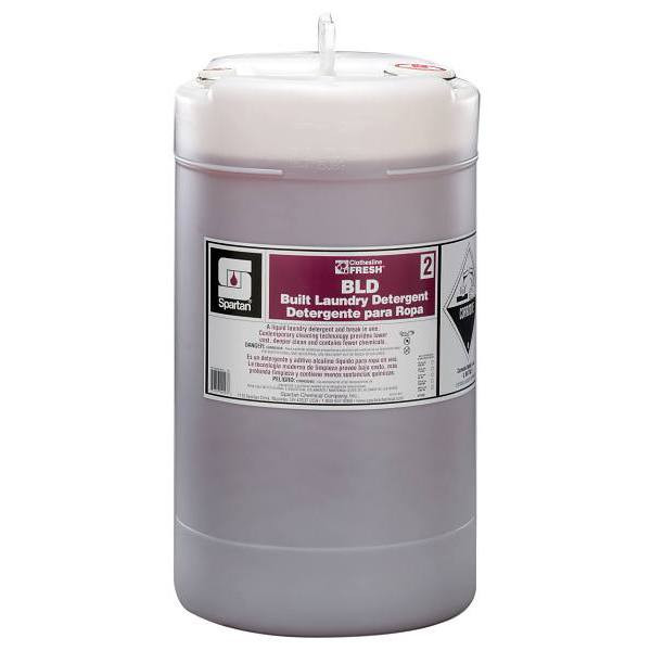 Spartan Clothesline Fresh, Bld Built Laundry Detergent 2, 15 Gal