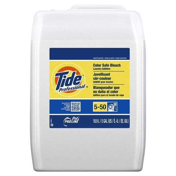 Tide Professional Color Safe Bleach, Closed Loop, 5 Gallons
