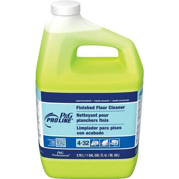 Proline #32 Finished Floor Cleaner, Closed Loop, 1 Gallon, Case Of 4