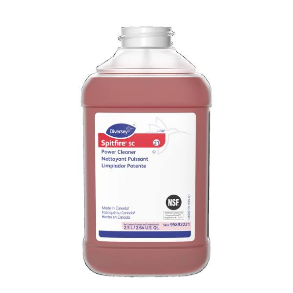 Diversey Spitfire Super Strength Cleaner 2.5 L Pine Scent Butyl Rd , Case Of 2