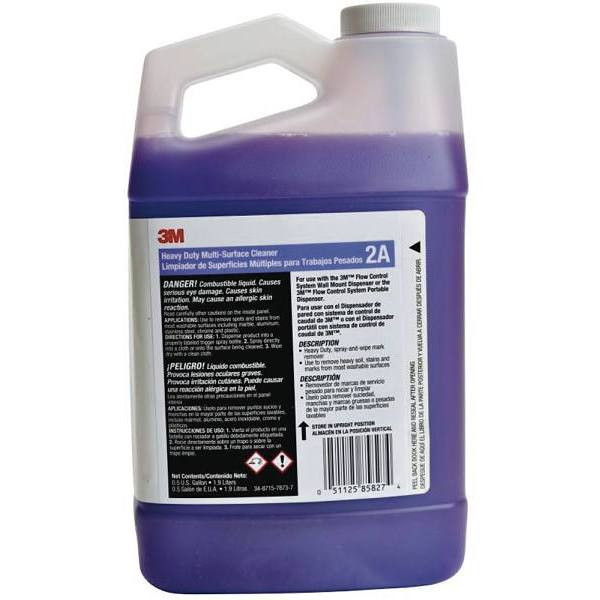 3m 0.5 Gal Flow Control System Multi-Surface Cleaner 2a Concentrate Case Of 4